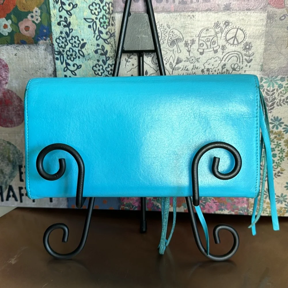 Authentic vintage Balenciaga classic continental wallet.